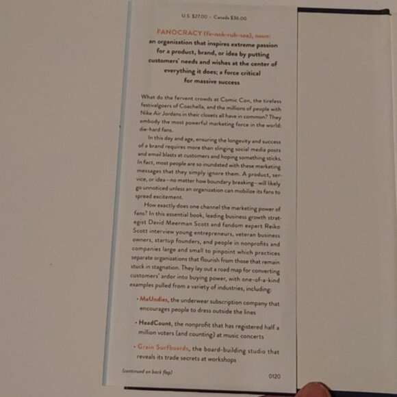 3/$13 Fanocracy: Turning Fans into Customers and Customers into Fans 2020 - Picture 3 of 6